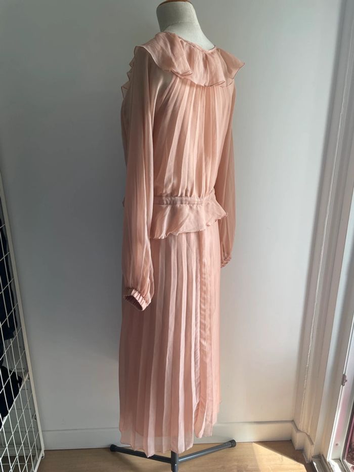 Robe longue rose pâle Asos cérémonie - photo numéro 5