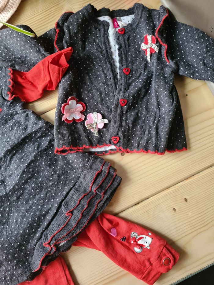 Ensemble orchestra fille 6 mois - photo numéro 3