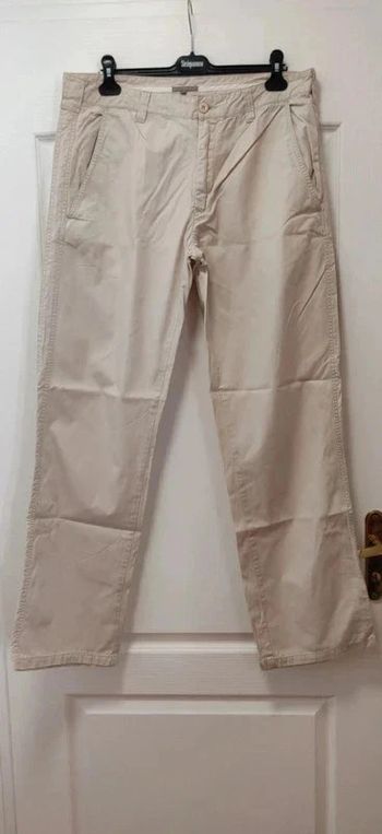 Pantalon homme beige crème Somewhere 46