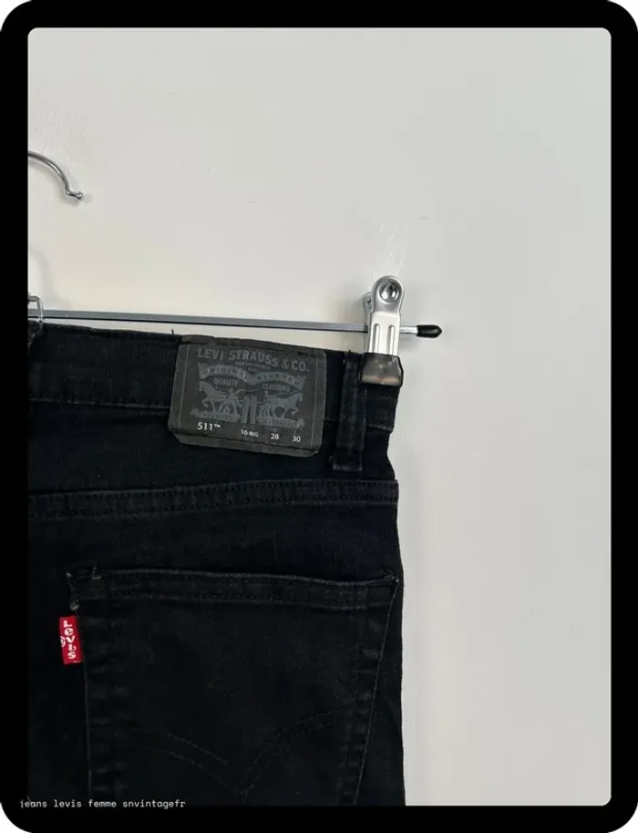 Jean Levi's Garçon Noir | 511 Slim | 16 Ans | Très Bon État | BP74 - photo numéro 8