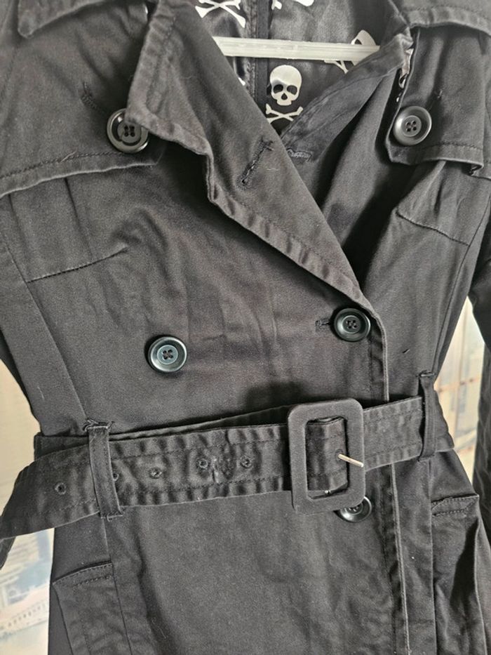 Trench noir taille 38 - photo numéro 5