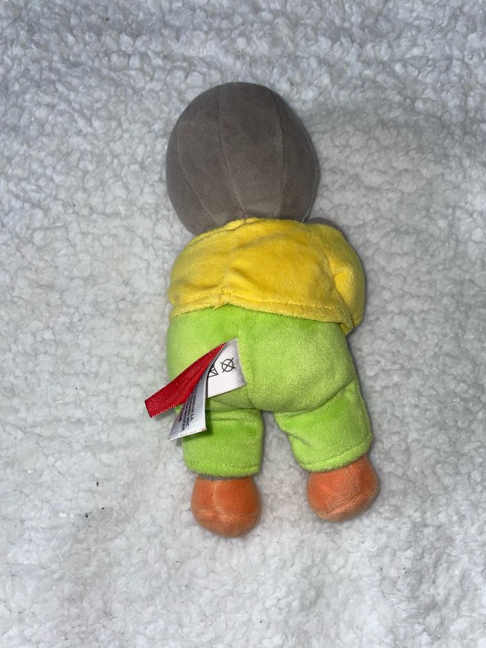 Doudou peluche T’choupi jaune vert et sa soeur Fanny rose 2015 Nicotoy - photo numéro 2