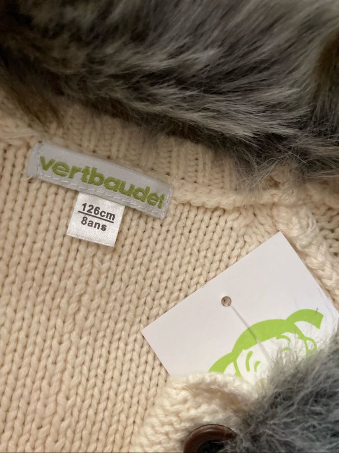 Gilet vert baudet, huit ans - photo numéro 5