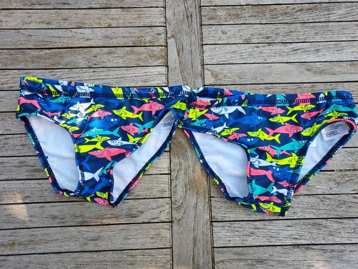 Lot de 2 slips de bain
