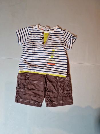 Ensemble short +tee-shirt