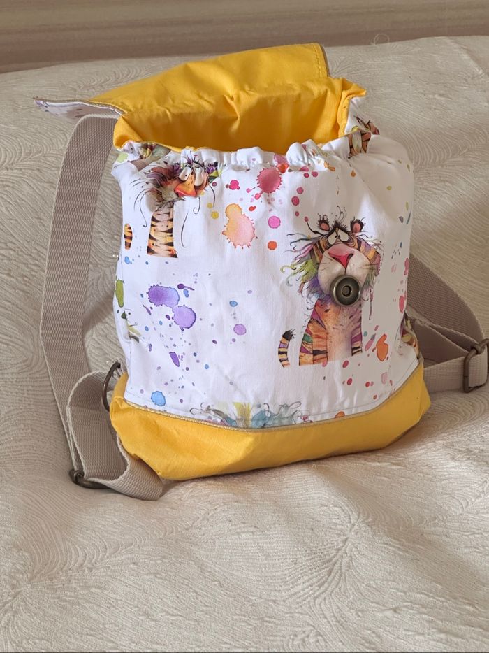 Sac à dos maternelle tigre peintre - photo numéro 5