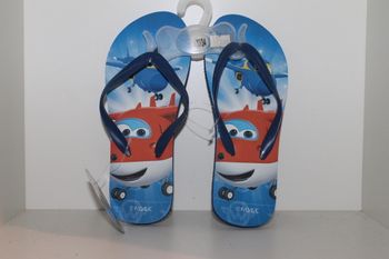 tongs super wings bleu foncé 33/34