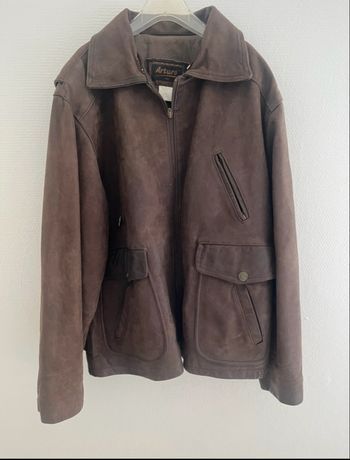 Veste cuir véritable Homme XL/XXL