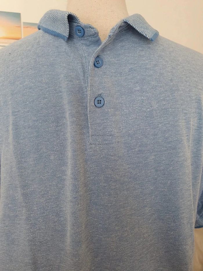 Polo bleu clair primark taille L 40 homme - photo numéro 3