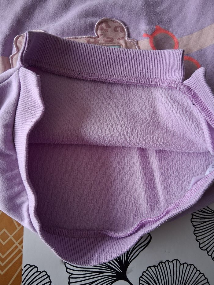 Robe sweat fille parme 5 ans - photo numéro 8