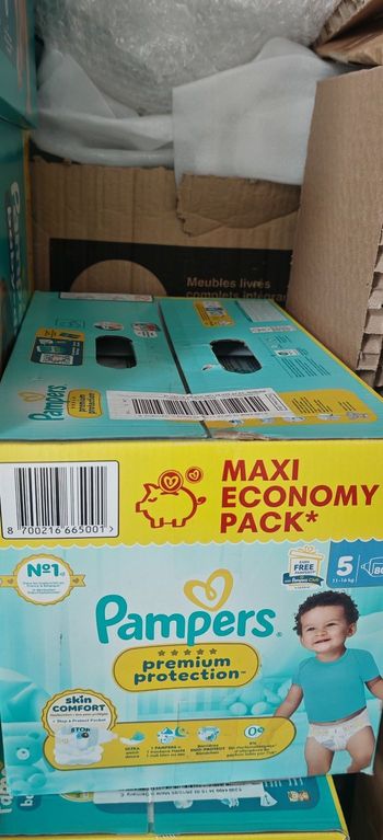 Couches Pampers premium taille 5