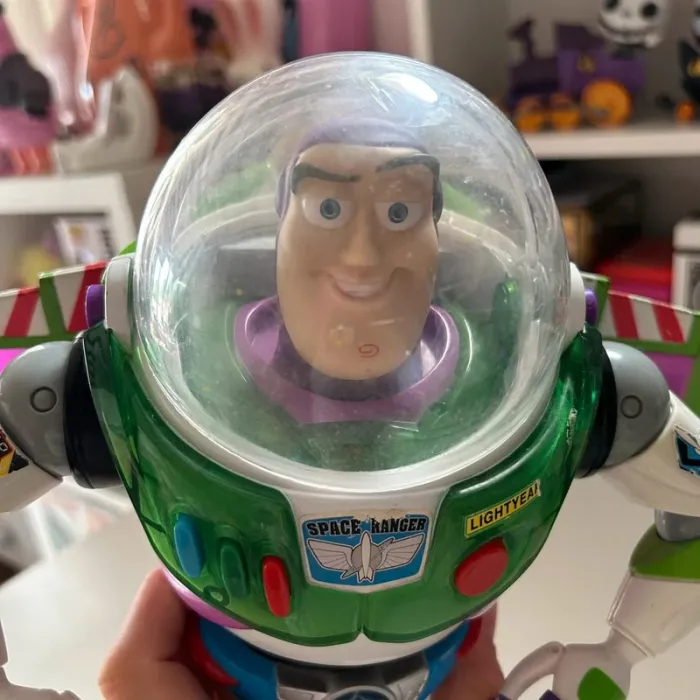 Buzz l'éclair français ceinture lumineuse toy story vintage - photo numéro 6