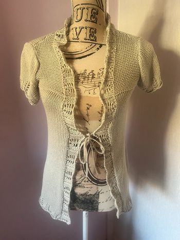 Gilet femme lainage taille 2 Cache Cache