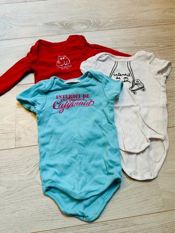 Bodies bébé 6 mois