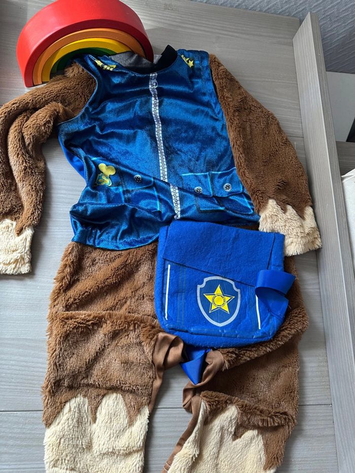 Déguisement Pat Patrouille - Chase Luxe Taille 4-6 ans - photo numéro 3