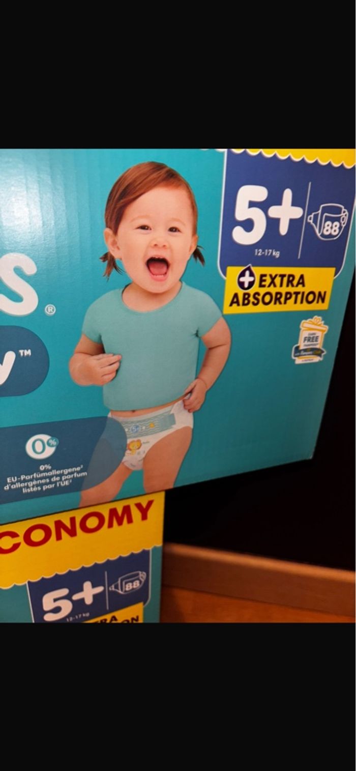 Lot De 2 Maxi-Pack De 88 Couches Pampers Baby-Dry Neuf Dans L’emballage. - photo numéro 2