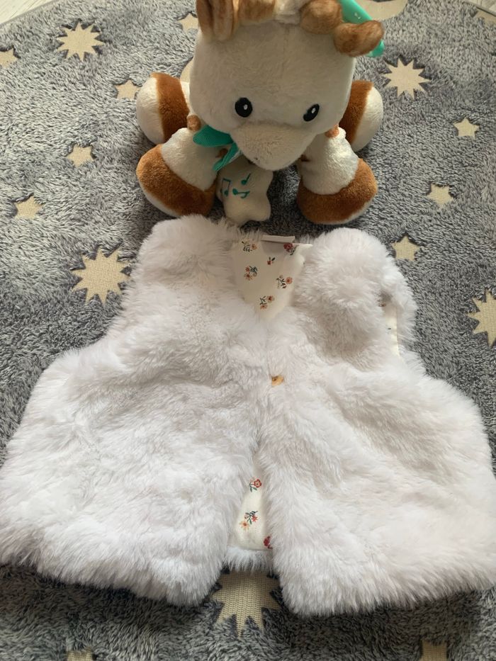 Gilet tout doux sans manches