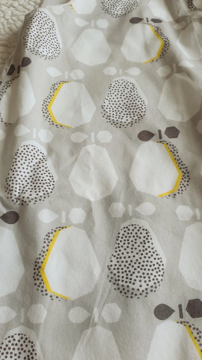 Robe et culotte Obaibi gris et jaune 2 ans - photo numéro 3
