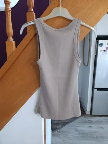 Débardeur beige
