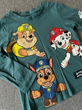 T-shirt manches longues Pat’ Patrouille garçon 3 ans