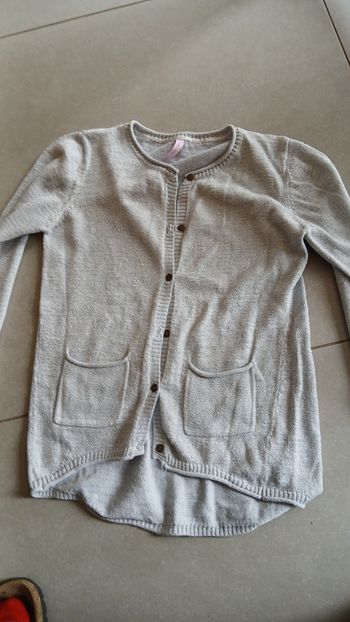 Gilet gris