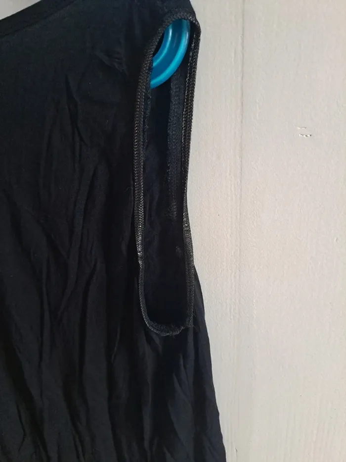 Débardeur noir asymétrique taille 2 bréal - photo numéro 7