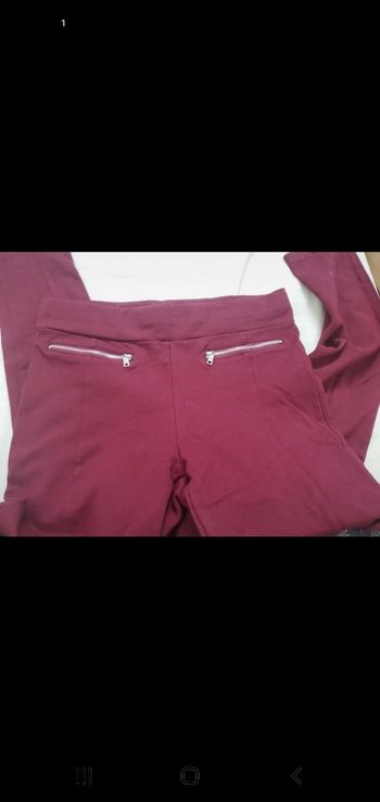 🌸 Leggings Bordeaux Taille M 🌸