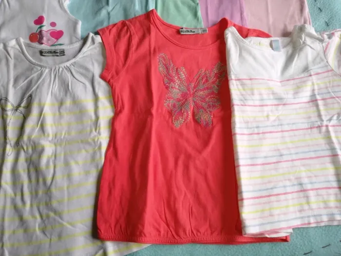 Lot de t-shirts fille - photo numéro 3