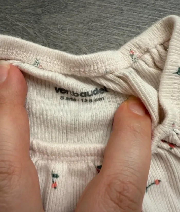 Pyjama chemise de nuit 2 en 1 Vertbaudet fille 8 ans - photo numéro 6