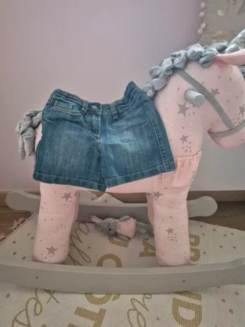 Short jean tape a l'œil 24 mois 86cm