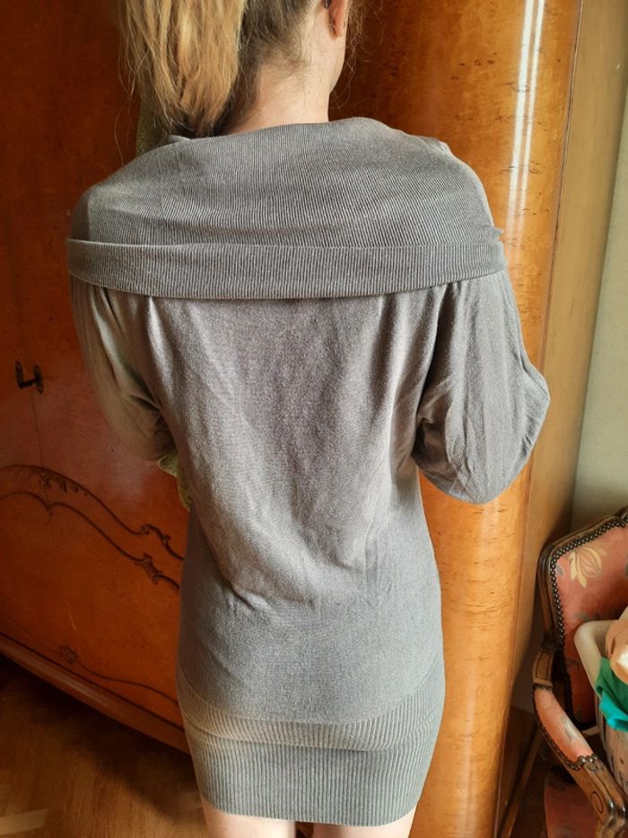 Robe hiver S marron glacé - photo numéro 2