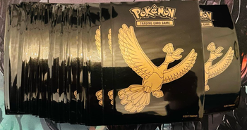 Lot de 115 Sleeves Officielles Pokémon Ho-oH 2017 🔥