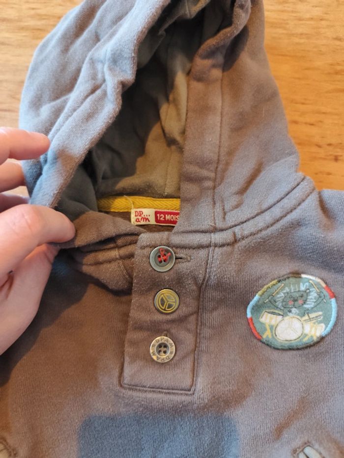 Lot de 3 pulls/gilet pour garçon taille 12 mois - photo numéro 4