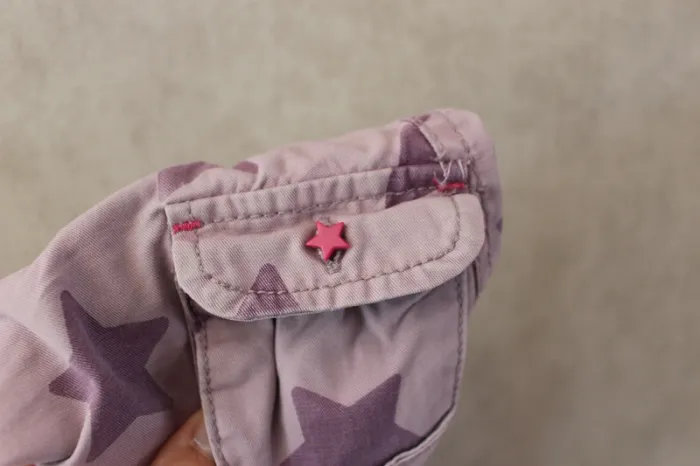 👖 Pantalon mauve, étoile, Kid Kanai, Taille 5 ans 📌 - photo numéro 5
