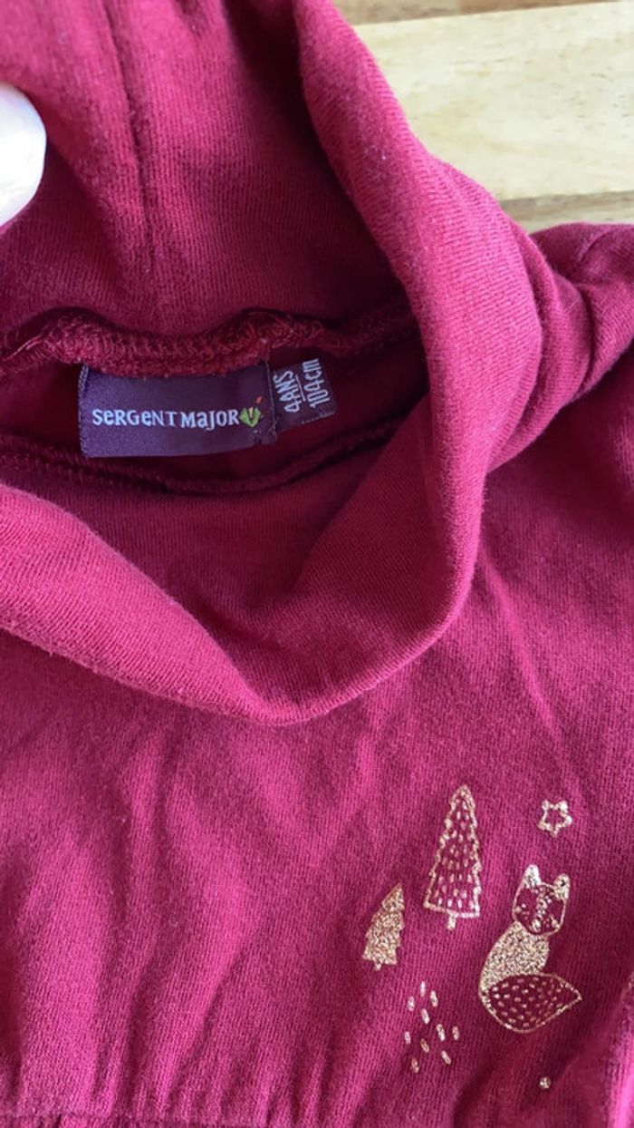 Sous pull lie de vin - photo numéro 3