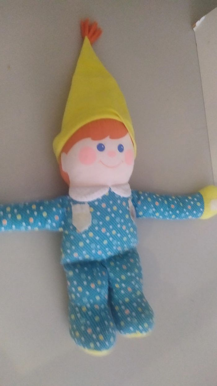 doudou lutin  pouet vintage ''  fisher price - photo numéro 2