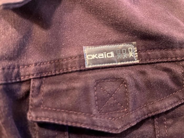 Veste jeans mauve  okaidi 6 ans - photo numéro 3