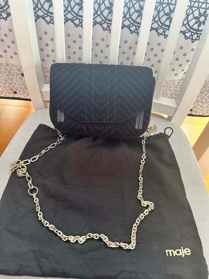 Sac velours Maje - photo numéro 2