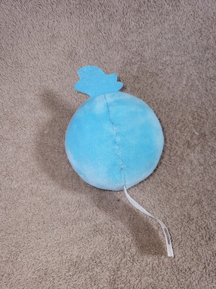 Mini Peluche Oiseau bleu angry birds - photo numéro 2