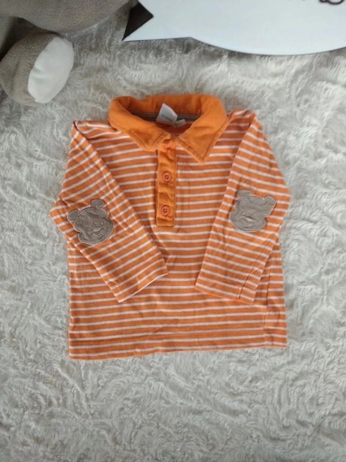 Polo manches longues Garçon 9 mois Winnie l'ourson Disney - photo numéro 2