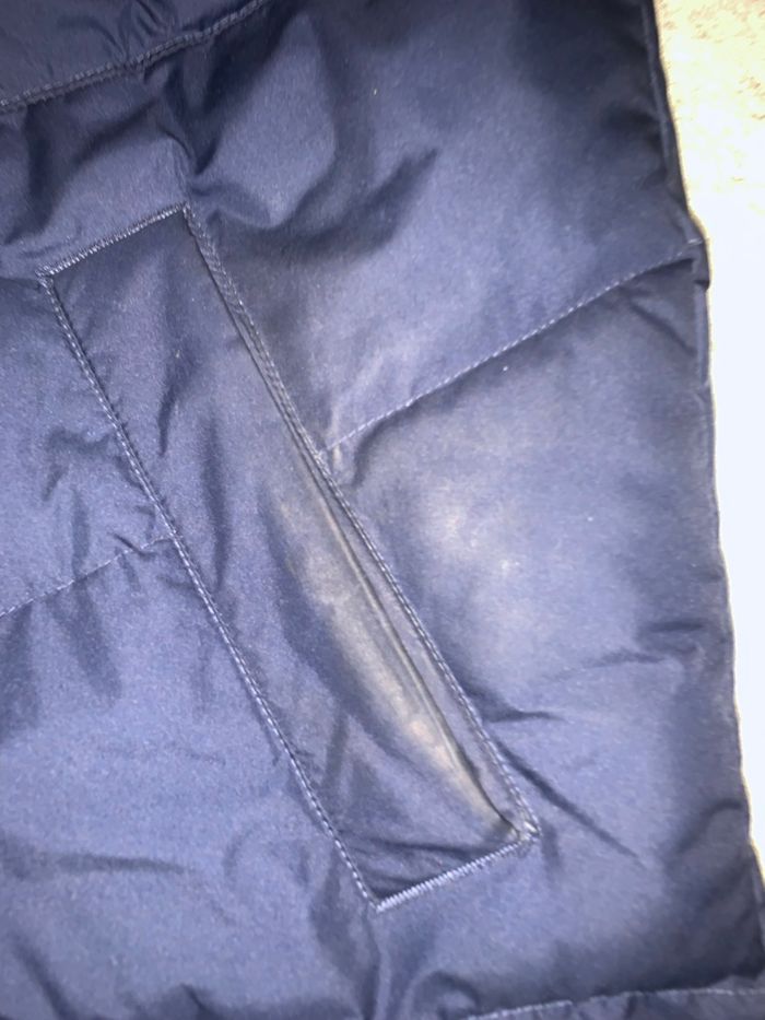 Doudoune longue bleu nike - photo numéro 3