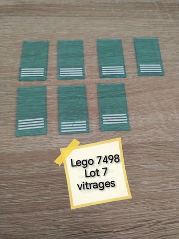 Lego 7498 lot 7 vitrages