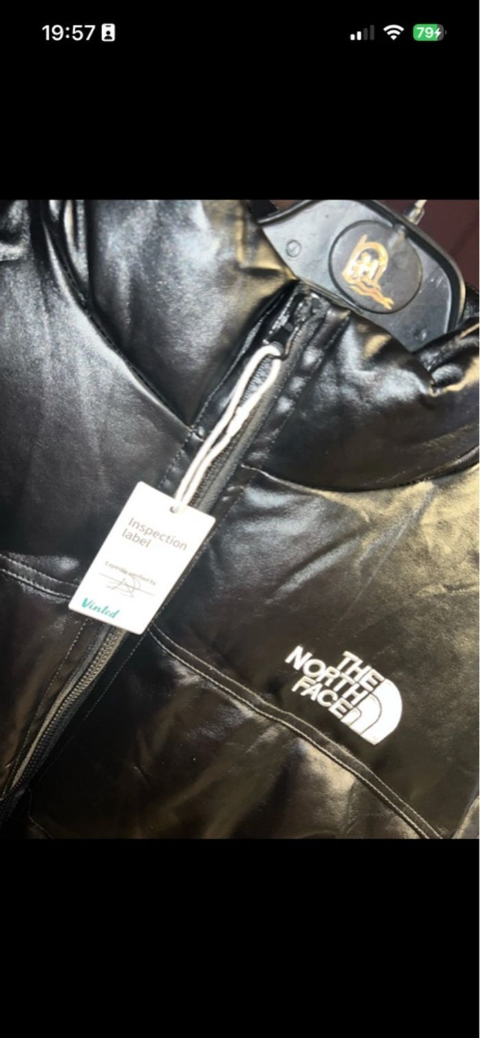 Blouson North Face&supreme officiel cuir souple édition limitée très rare - photo numéro 7