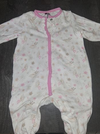 Pyjama Orchestra à fleurs avec ouverture à l'avant