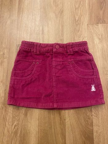 Jupe côtelé 4/5 ans