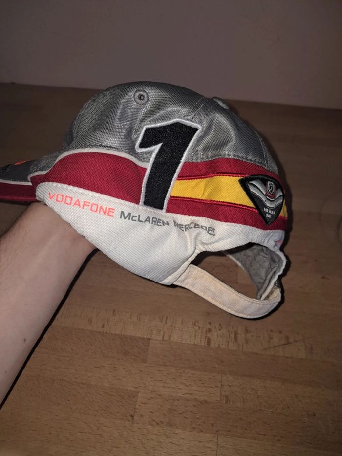 Casquette F1 Mclaren Mercedes-Benz Fernando Alonso - photo numéro 3
