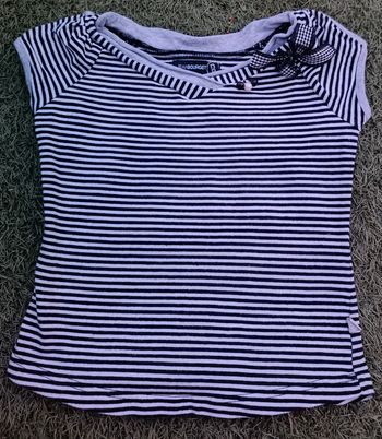 Joli petit tee shirt rayé