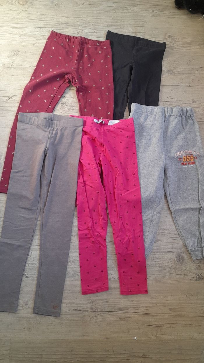 Lot leggings 10 ans