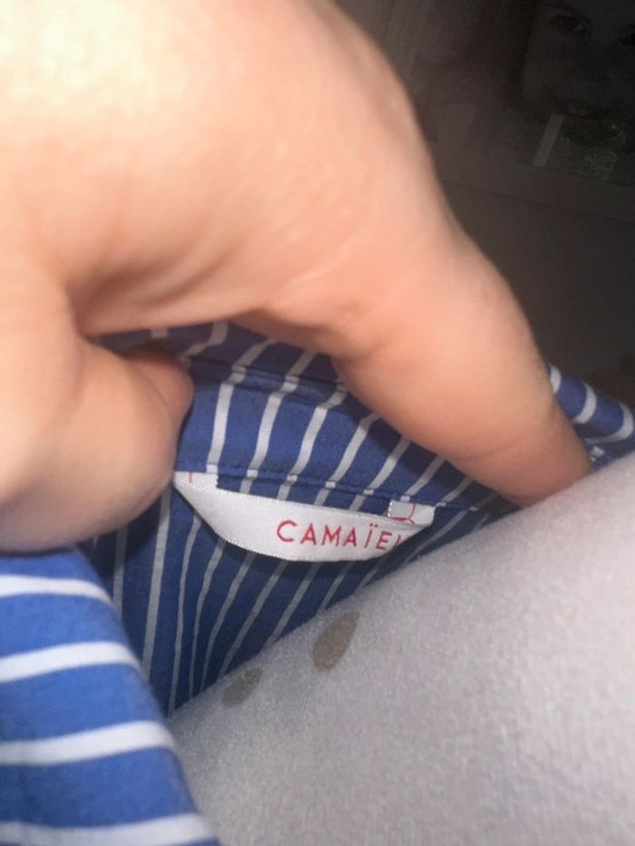 Chemise camaïeu taille L - photo numéro 4