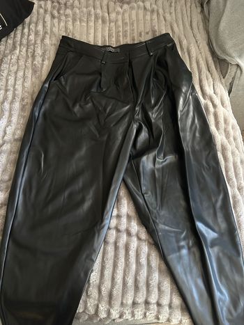 Pantalon simili cuir 